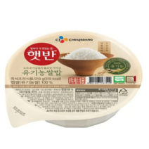 햇반 유기농 쌀밥, 6개, 210g