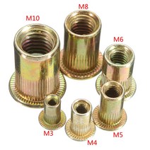 팝너트건 전동 너트 리벳건 10/20PCS 아연 도금 탄소강 리벳 M3 M4 M5 M6 M8 M10 플랫 헤드 나사 삽입 캡, [02] 20pcs, [01] M3