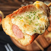 치즈 소세지 핫도그 냉동 마약 모짜렐라 치즈 옥수수 찹쌀 핫도그 대형 140g x 9개입, 140g x 9개