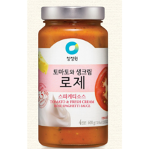 청정원스파게티소스로제 600g, 3개