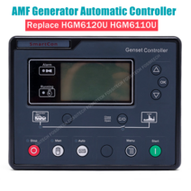 6110U 6120U 디젤 엔진 AMF 발전기 자동 제어반 발전기 컨트롤러 LCD 교체 HGM6120U HGM6110U, 01 6110U