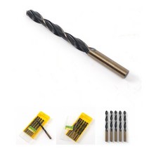 고속도강 트위스트 드릴비트(5개 11mm) 스텐 철 목재등 타공