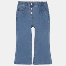 컬러 스냅 부츠 데님 CITJ22204