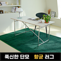 먼지없는 향균 단모 사계절 러그 7 Colors