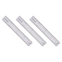 다용도 학습용 제도용 구부러지는투명자 20cm 10개입