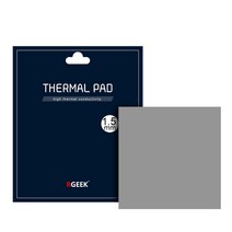 RGEEK 서멀패드/열전도율 12.8Wmk/방열패드 써멀패드, 100x100mm, 2.0mm