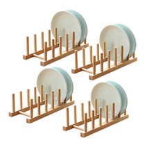 모노먼트 원목접시꽂이 4p