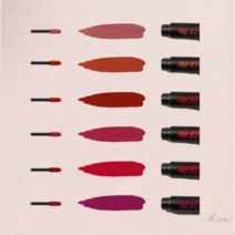 머지 벨벳틴트 시즌2 6color 더퍼스트 지워지지않는, V11.SHANGHAI RED 상하이 레드