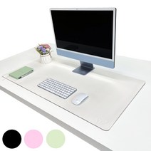 YL 프리미엄 대형 책상패드 사무실 두꺼운 데스크매트 80 100 120cm, 아이보리