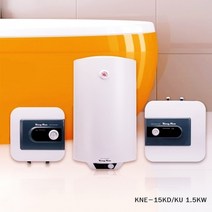 [강남기업] 전기온수기 KNE 스텐리스코팅 애나멜코팅 폭넓은 용량 가성비최고, KNE-15KD(하향식)