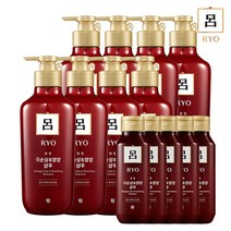 [려(呂)] 려 흑윤생기 샴푸 / 컨디셔너 550ml 8입, 옵션:04 흑운모 컨디셔너 550ml * 8입, 상세 설명 참조, 상세 설명 참조