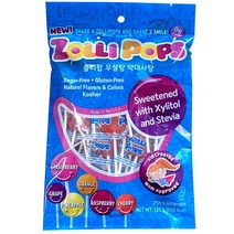 졸리팝 무설탕 막대사탕 125g 6가지 혼합맛