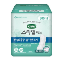디펜드 여성용 스타일 요실금 초슬림 패드 안심대용량, 60개입, 1개