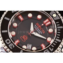 인빅타 Invicta 19798 Grand Diver 3D Red Accent Black 47mm Dial Automatic Bracelet Watch