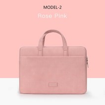 파우치 노트북 가방 macbook air pro13 case 14 15 15.6 방수 pc 노트북 가방 슬리브 huawei xiaomi dell acer hp 핸드백 서류 가방, 15.6인치, 모델 2-핑크