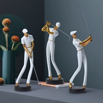 골프 트로피 골프장식, 01. 노르스름한 모놀리식