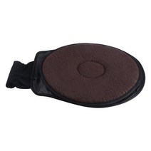 카니발회전시트 회전식 자동차 운전석 쿠션 패드 보호 베개 차량 커버 보호대, [02] Coffee