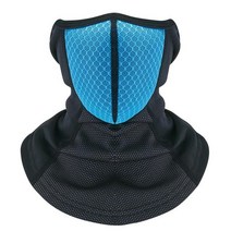 스노우보드헬멧 풀 페이스 헤드 커버 헤드웨어 목 겨울 모자를 쓰고 있죠 Windproof Warm Cycling Ski Shield Soft Helmet, [03] Blue
