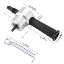 전동드릴용 니블러 철판 드라이버 커터기 전기 컷팅 충전, ME-Y171