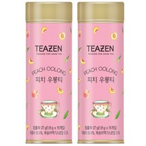 티젠 틴캔 피치우롱티, 1.8g, 30개