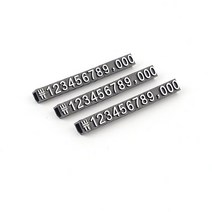 ARTSIGN 아트사인 가격표시 플라이스칩, 3개입, 7mm_검정&흰색