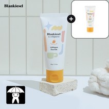 블랑키즐 유아용 치약 애플망고향, 60g, 2개