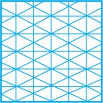 Clearprint 30도 아이소메트릭 페이드 아웃 그리드가 있는 벨럼 패드 21.4x27.9cm(8.5x11인치) 7.3kg(16파운드) 60GSM 1000H 100% 면