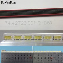 모니터홀더 모니터암 LG 42LS570T- -ZA -ZB HD TV 바 용 램프 LED 백라이트 스트립 이노텍 42 인치 7030PKG 60EA Rev0.2 78307 키트 밴드, [01] 기타 (ae˚) frequ, [01] 1 piece For 1TV