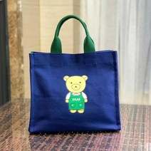 여성 스마일 에코백 가방 숄더백 네잎클로버 귀여운 서류 기저귀 버킷백 연예인 중학생 쇼퍼백 소량제작 천가방 이너백 보부상 친환경에코백