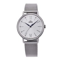 Orient 시계 RA-QC1702S10B 남성용 실버 쿼츠 무브먼트