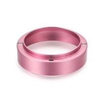 커피 머신 호환 부품 515458mm portafilter 투약 깔때기 에스프레소 투약 링 알루미늄 breville delonghi krups ​​탬퍼링 도구, 자석 장미, 58mm