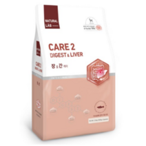 네츄럴랩 케어2 장&간 유기농 70% 기능성 건식사료, 2kg, 1개