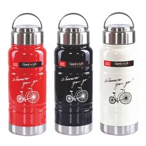 MJ 자전거 보온병 550ml B612 512128EA, 스마트피플 크림