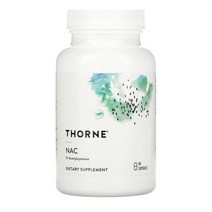 Thorne Research Thorne NAC 500mg 90 Veggie Caps, 90정, 1개
