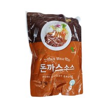 맛있는 큰댁 부어먹는돈까스소스2kg, 본상품선택