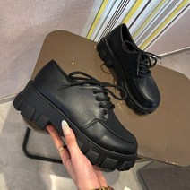 여성 청키 스니커즈 숨겨진 힐 높이 증가 여성 웨지 신발 하이 탑 가을 플랫폼 여성 신발 M1093