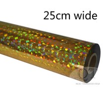 평판프레스 열전사12 "x 40"/30cm x 100cm PVC 열 전송 비닐 필름 프레스 기계 t-셔츠 철 HTV 인, 24 Gold gilter