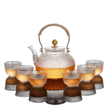 MONTHERIA 몬테리아 다기세트 다도세트 찻잔세트 선물용다기 도자기 찻잔 세트, D1-750ml찻주전자+잔6p