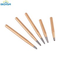 끌 밀끌 평끌 주먹끌 타격 목공구 목공용 스크래퍼 4 5 6mm crv 고경도 센터 핀 펀치 치즐 금속 스테인레스 스틸 나무 들여쓰기 마크 공 도구 손 도구, 6x10x150mm