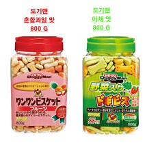 [사람과반려사이]ANF 도기맨 강아지 비스킷 800g 야채 혼합과일맛 2종 중 택1, 혼합과일