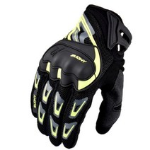 오토바이 용품 고글 커버 크락션 보호대 suomy 여름 터치 스크린 승마 장갑 전체 손가락 메쉬 통기성 motocross 장갑 luvas moto mtb 흙 자전거 장갑, su11-그린, l, 협력사