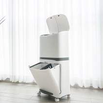 이케아 대용량 3단 이동식 분리수거 함 가정용 2단 쓰레기 바구니 재활용 통, 3단분리수거함 - 12월말 1월초 입공예정, 추가없음