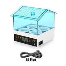 조류 메추리 오리 병아리 부화기 새로운 저렴한 가격 중국 디지털 온도 작은 육추기 4 미니 부화장 계란 인큐베이터 부화기 닭 오리 새 비둘기 메추라기 유정란 달걀 알, au 플러그, 110v, 협력사