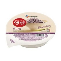 CJ 햇반 흑미밥, 210g, 48개