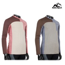 HALLA SPORT 남성 노페 라운드 티셔츠