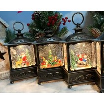 크리스마스오르골 사각랜턴 크리스마스선물 캐롤, 구유