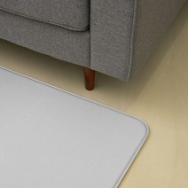 안탈로 PVC 층간소음 유아 강아지 놀이방 양면 러그매트 15color, 라이트그레이 솔리드A, 1400 x 2000 x 5mm
