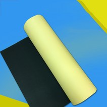 SKANDSALO 블랙화이트 단면 본드 EVA 버블 스펀지 재료 테이프 신발깔창 뒷면붙임기능, T10-단면 본드 1mm두꺼운 *1제곱미터