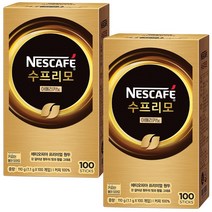네스카페 수프리모 아메리카노, 100개입, 2개