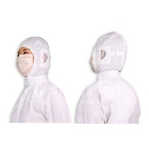 케이엠 방진 모자 제전모 무진모 크린룸 후드 H2, 화이트3XL